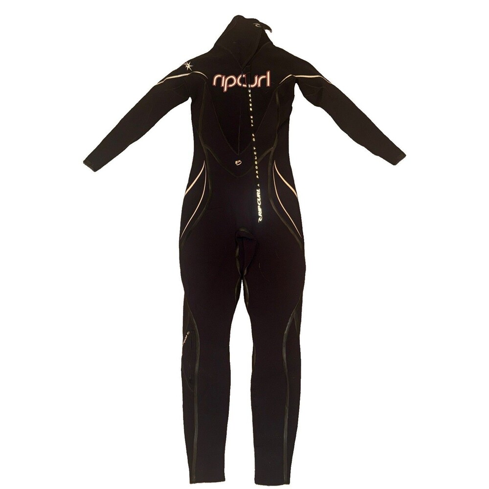 Rip Curl G Bomb Women’s Wetsuit Black Full Body Long Sleeves EUC